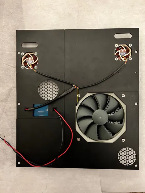 Tấm ốp lưng Flashforge Adventurer 5M (AD5M) Quietmode Chế Thêm Vỏ Buck Converter - Image 6