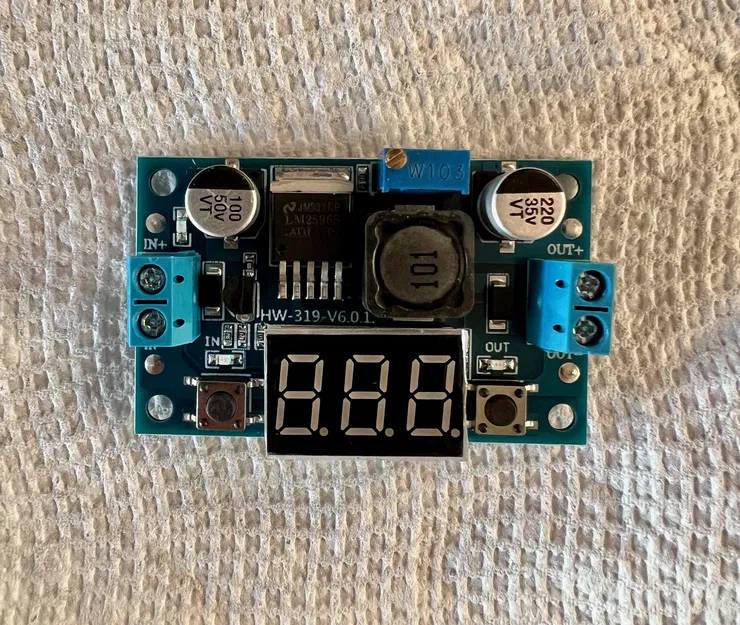 Tấm ốp lưng Flashforge Adventurer 5M (AD5M) Quietmode Chế Thêm Vỏ Buck Converter - Image 7