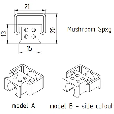 Kẹp Lò Xo Gấp Ba Xe Đạp Brompton