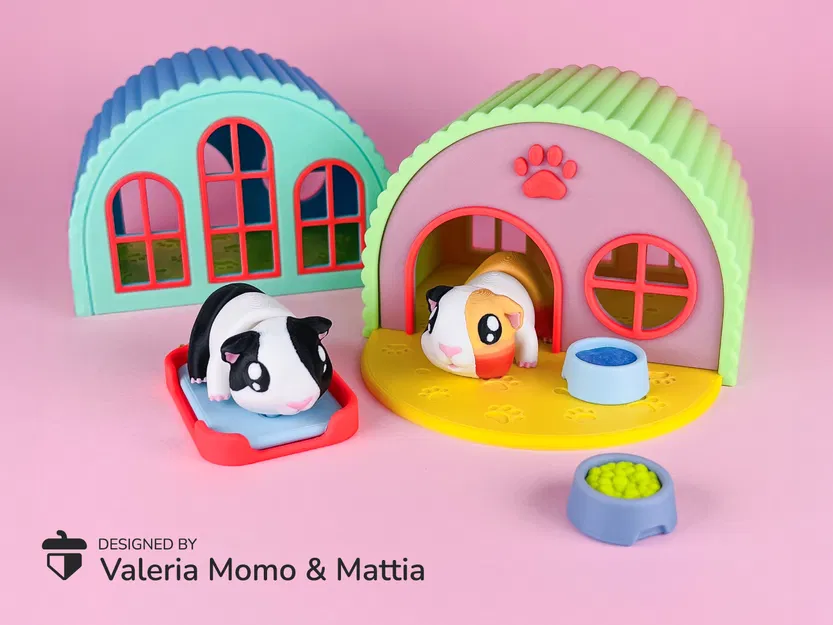 Hộp trưng bày cho Thú Cưng Flexi Dễ Thương, Phiên bản Thỏ Béo - Image 1