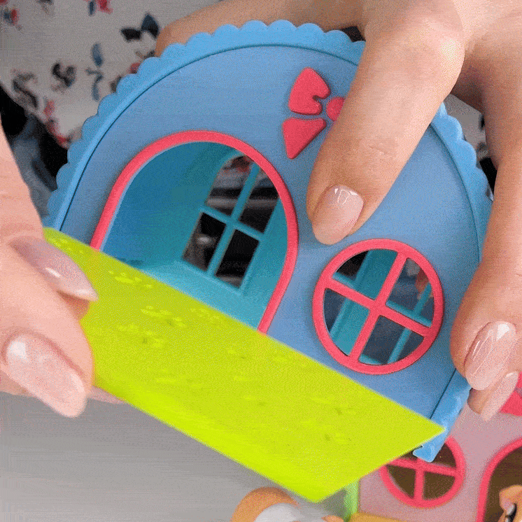 Hộp trưng bày cho Thú Cưng Flexi Dễ Thương, Phiên bản Thỏ Béo - Thumbnail 2