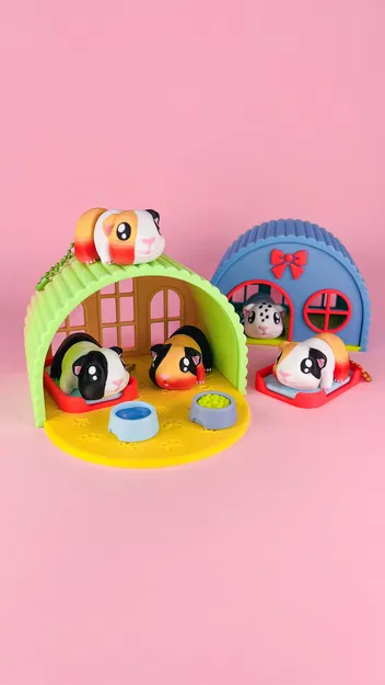 Hộp trưng bày cho Thú Cưng Flexi Dễ Thương, Phiên bản Thỏ Béo - Image 3