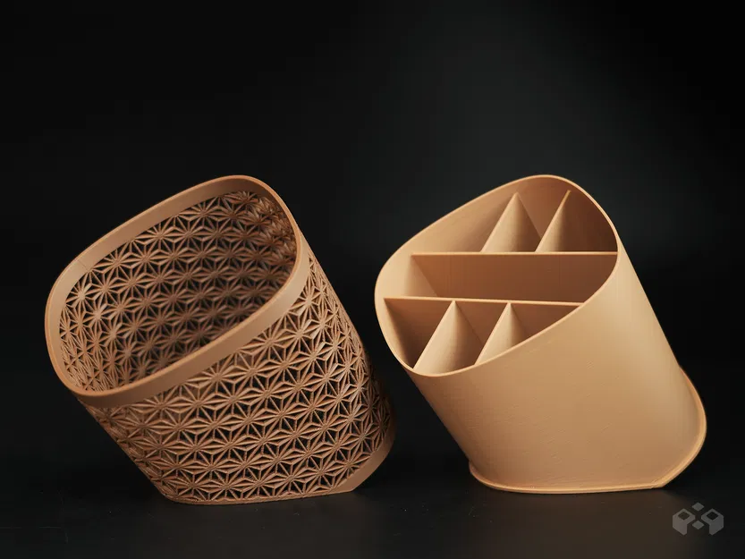 Ống Đựng Bút Kumiko - Kệ Tổ Chức Bàn Làm Việc / Superellipse - Image 2