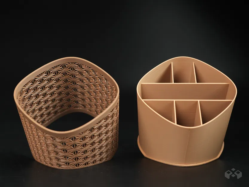 Ống Đựng Bút Kumiko - Kệ Tổ Chức Bàn Làm Việc / Superellipse - Image 3