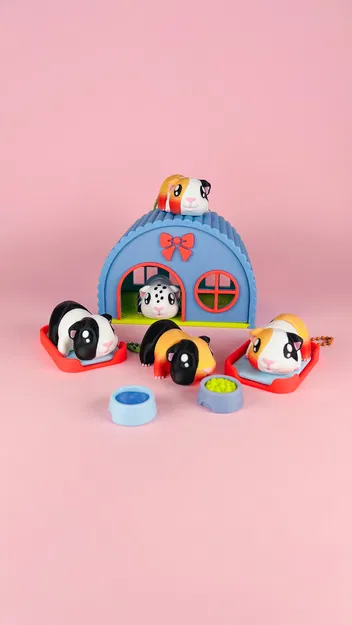 Hộp trưng bày cho Thú Cưng Flexi Dễ Thương, Phiên bản Thỏ Béo - Image 7