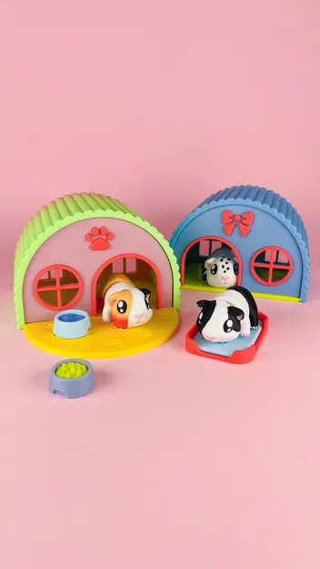 Hộp trưng bày cho Thú Cưng Flexi Dễ Thương, Phiên bản Thỏ Béo - Image 9