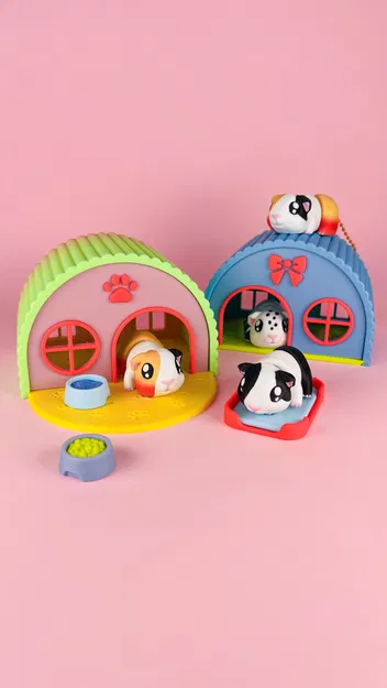 Hộp trưng bày cho Thú Cưng Flexi Dễ Thương, Phiên bản Thỏ Béo - Image 10