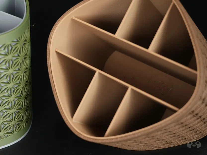 Ống Đựng Bút Kumiko - Kệ Tổ Chức Bàn Làm Việc / Superellipse - Image 7