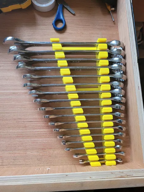 Kệ Tổ Chức Cờ Lê Cho Hộc Tủ Dụng Cụ - Image 4