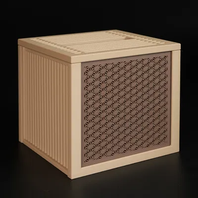 Hộp Đựng Khăn Giấy Kiểu Kumiko