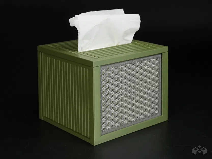 Hộp Đựng Khăn Giấy Kiểu Kumiko - Image 4