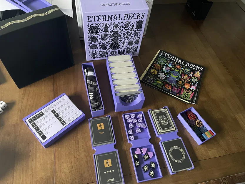 Eternal Decks Board Game Insert (Bản TrickTaker Games) - Image 1