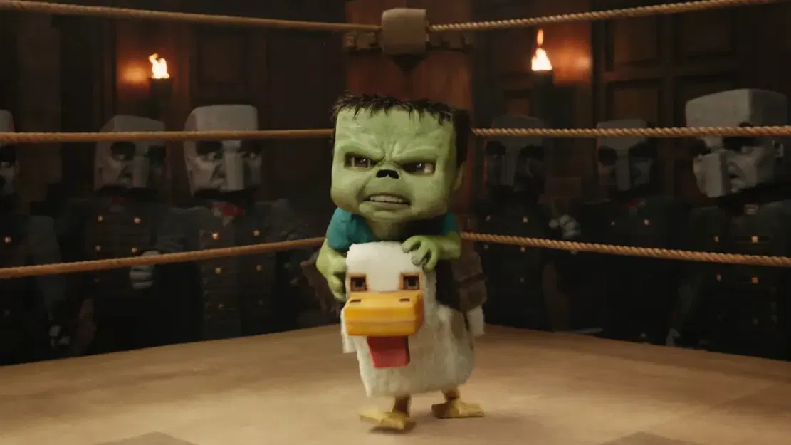 Mô hình Chicken Jockey - Kỵ sĩ gà Minecraft - Image 1