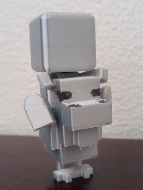 Mô hình Chicken Jockey - Kỵ sĩ gà Minecraft - Image 3