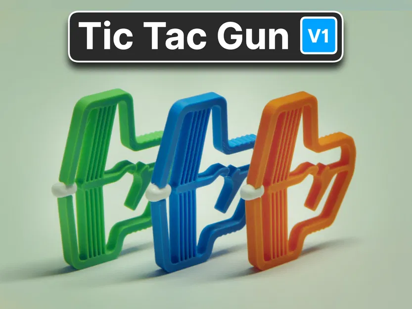Súng Bắn Kẹo Tic Tac (Cơ cấu đàn hồi) - Image 1