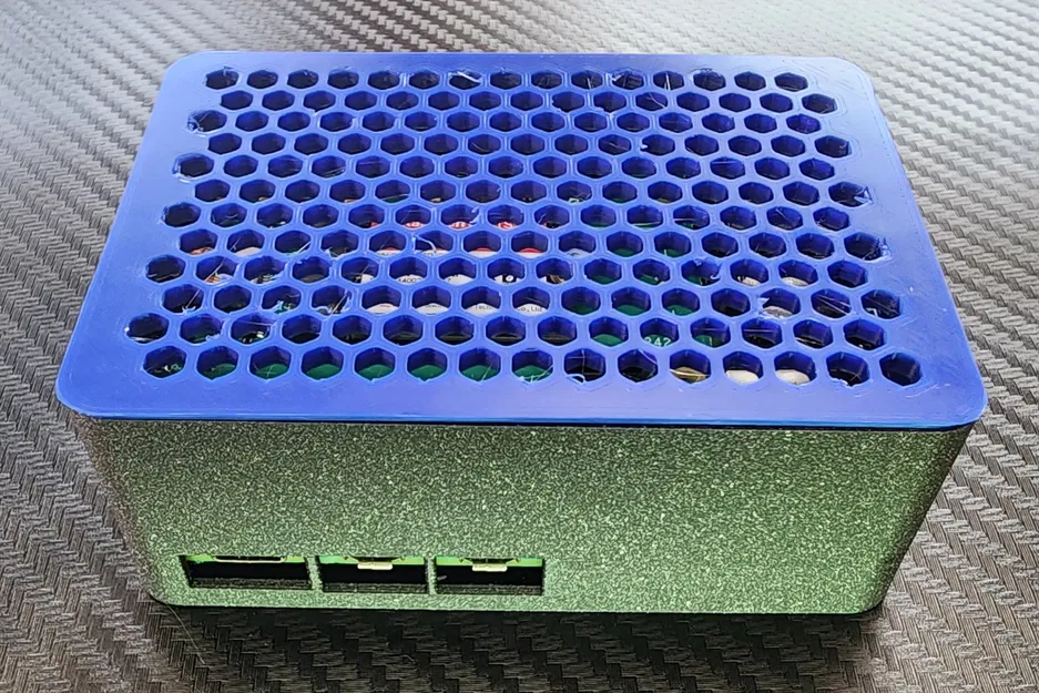 Vỏ Case Raspberry Pi 5 kèm Quạt và NVME HAT Chính Hãng + SSD - Image 1