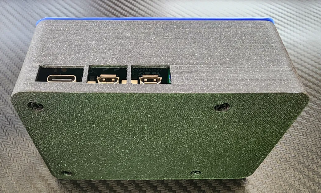 Vỏ Case Raspberry Pi 5 kèm Quạt và NVME HAT Chính Hãng + SSD - Image 2