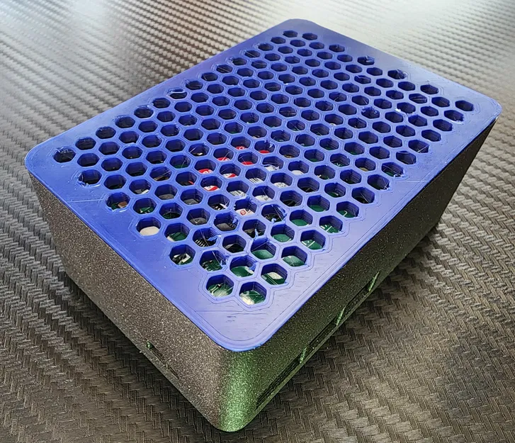 Vỏ Case Raspberry Pi 5 kèm Quạt và NVME HAT Chính Hãng + SSD - Image 3