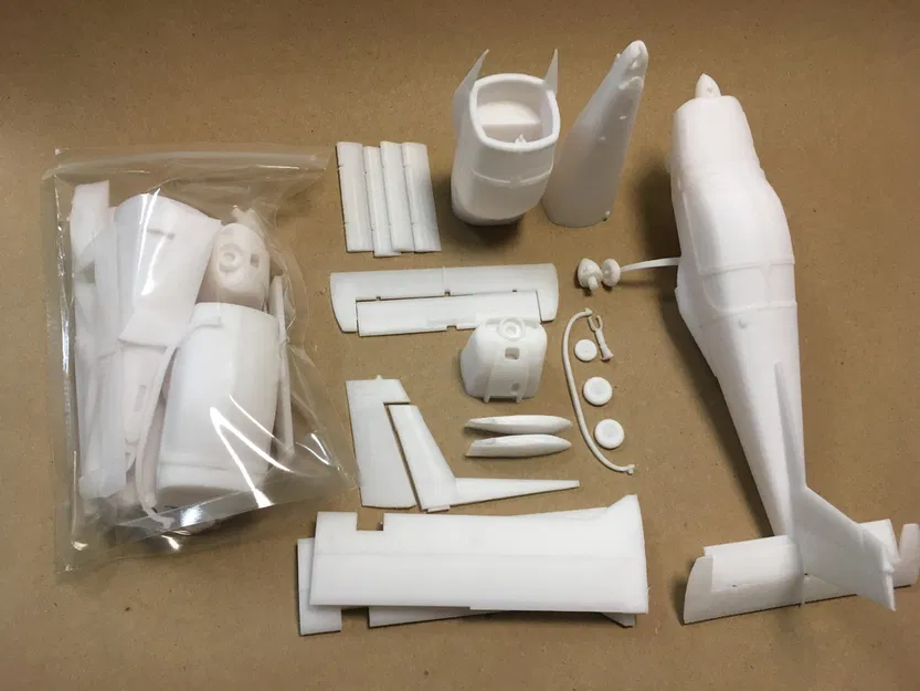 Bộ Kit Mô Hình Máy Bay Zlin 242L - Image 3