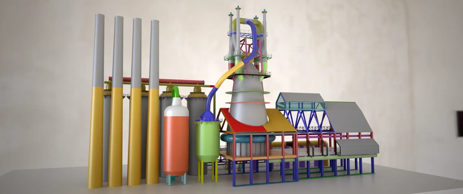 Bộ Kit Mô Hình Lò Cao Tỷ Lệ 1:87/HO/OO - Image 10