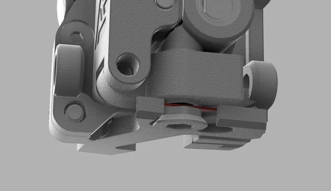 Bộ đùn K1 BMG có cảm biến đứt dây tóc, ống PTFE và bộ cắt dây tóc - Image 3