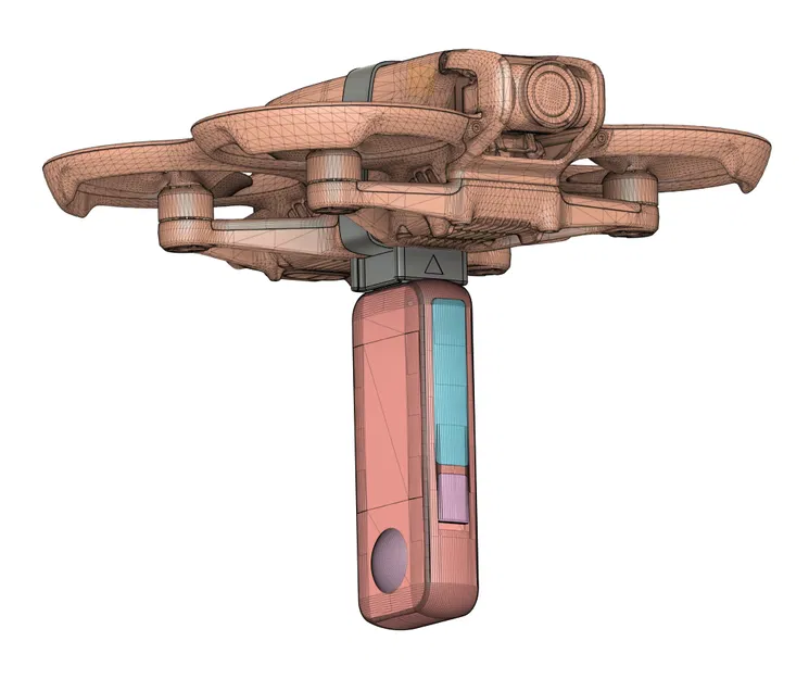 DJI Avata 2 - Giá đỡ camera vít 1/4 inch - Image 2