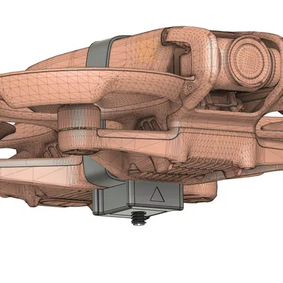 DJI Avata 2 - Giá đỡ camera vít 1/4 inch