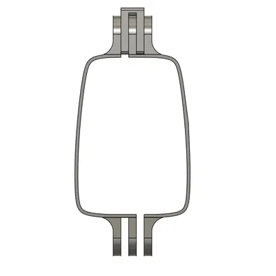 Giá đỡ DJI Avata 2 kiểu GoPro trên dưới