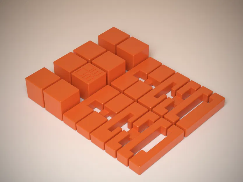 CUBE: Trò chơi xếp hình khối lập phương 16 mảnh độc đáo - Image 2