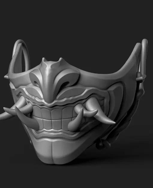 Mặt Nạ Oni - Mặt Quỷ Nhật Bản - Miễn Phí - Image 4