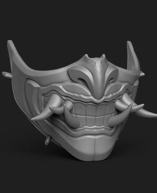 Mặt Nạ Oni - Mặt Quỷ Nhật Bản - Miễn Phí - Image 5