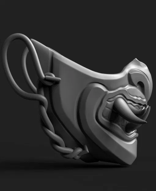 Mặt Nạ Oni - Mặt Quỷ Nhật Bản - Miễn Phí - Image 6