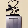 Trang Trí Công Tắc Đèn / Ổ Cắm Hình Snoopy – Mô Hình In 3D 2 - Thumbnail 2