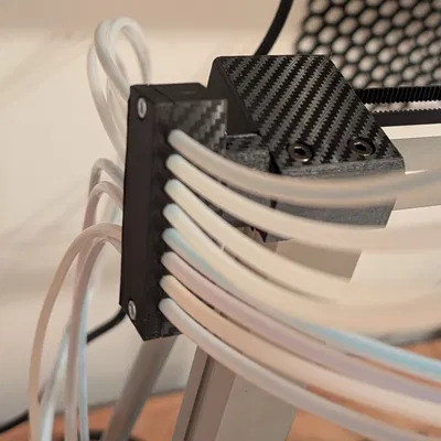 Anycubic Kobra 3 Max - Giá đỡ PTFE cho 8 màu