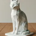Mèo Low Poly - Thumbnail 1