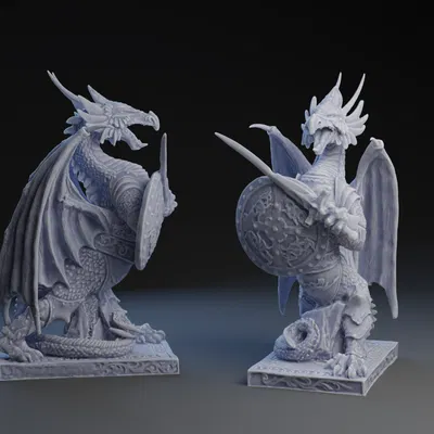 Mô Hình Rồng Giáp Sắt