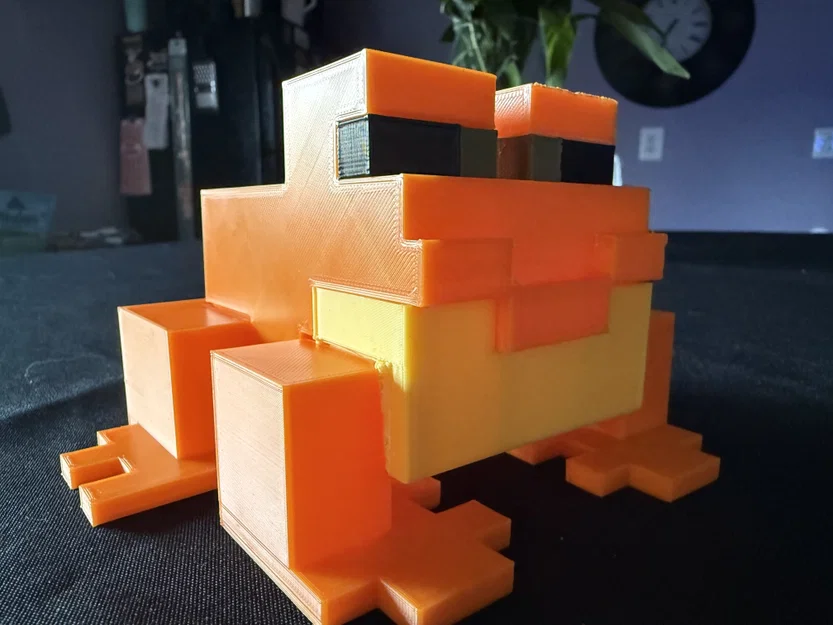Mô Hình Minecraft Frog - Image 1