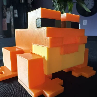 Mô Hình Minecraft Frog