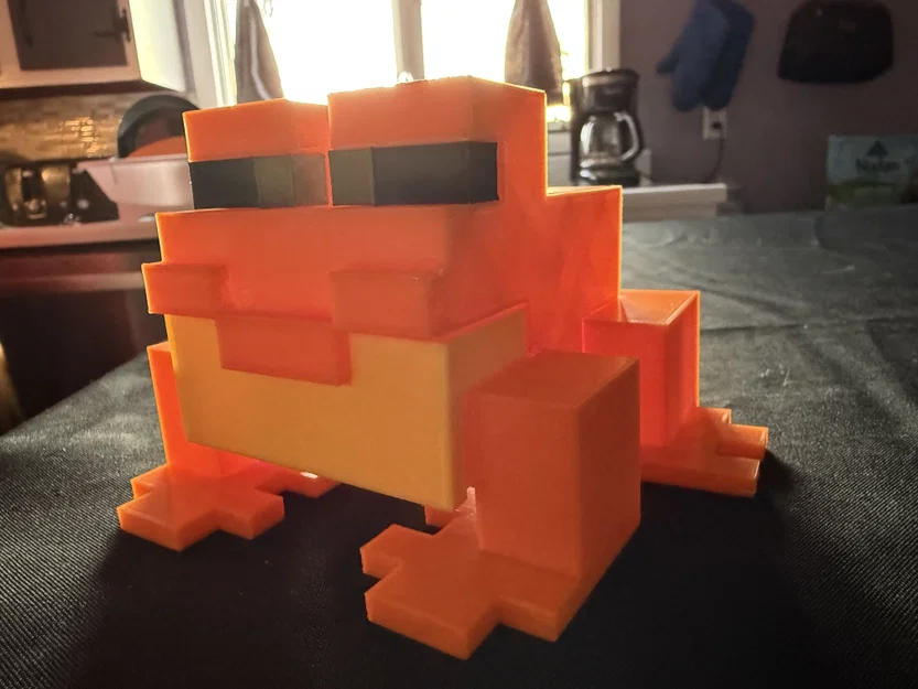 Mô Hình Minecraft Frog - Image 2