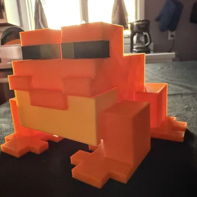 Mô Hình Minecraft Frog