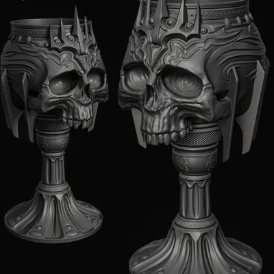 Chén Quỷ - Ly Đầu Lâu Gothic (Miễn Phí)