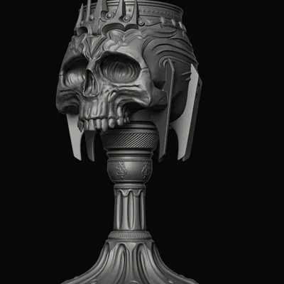 Chén Quỷ - Ly Đầu Lâu Gothic (Miễn Phí)