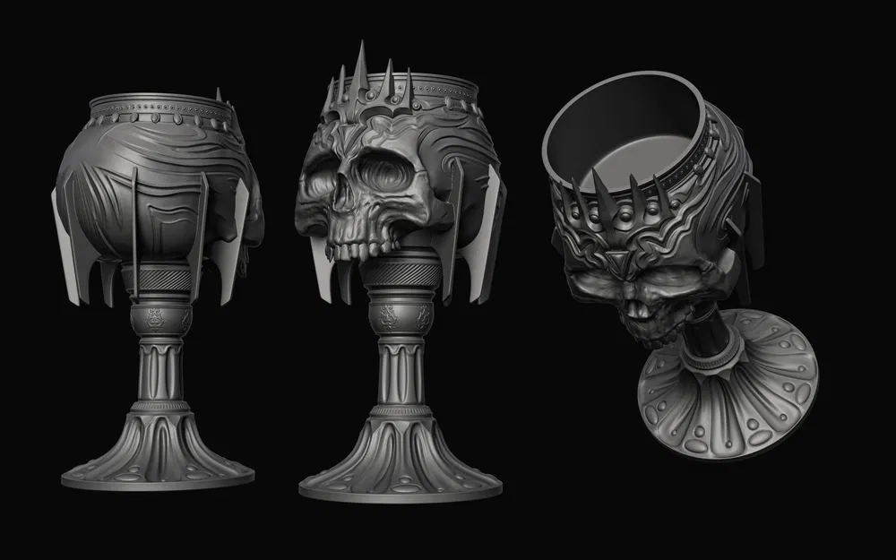 Chén Quỷ - Ly Đầu Lâu Gothic (Miễn Phí) - Image 8