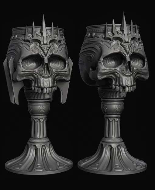 Chén Quỷ - Ly Đầu Lâu Gothic (Miễn Phí) - Image 9