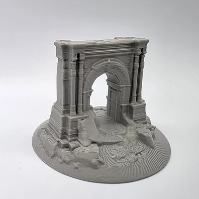 Mô Hình Vòm Gothic Thu Nhỏ