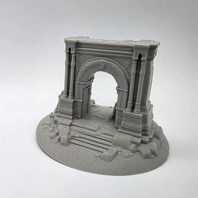 Mô Hình Vòm Gothic Thu Nhỏ