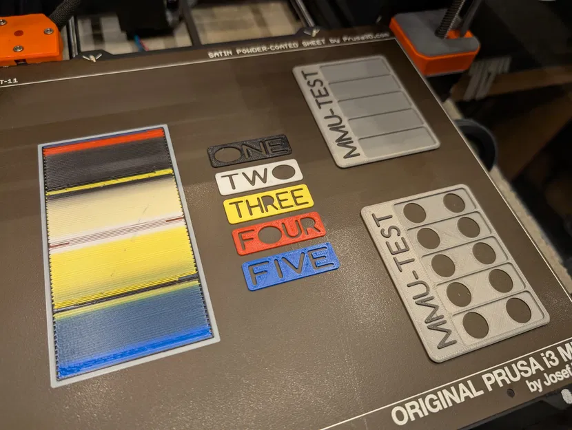 Thử Nghiệm 5 Màu Cho MMU (XL, AMS, v.v.) Có Khay - Image 2