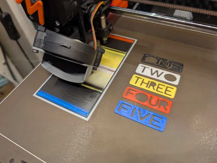 Thử Nghiệm 5 Màu Cho MMU (XL, AMS, v.v.) Có Khay - Image 7