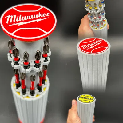 Hộp Đựng Bit Vặn Vít Rút Gọn 1/4"