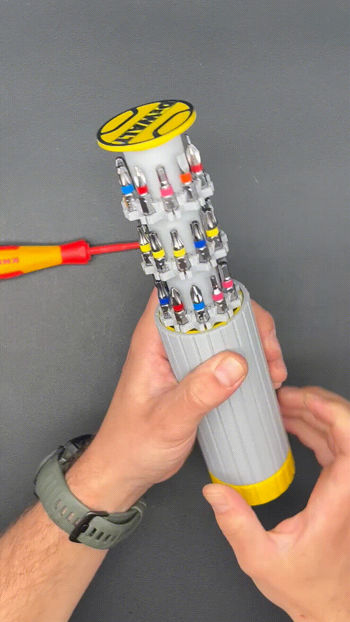 Hộp Đựng Bit Vặn Vít Rút Gọn 1/4" - Thumbnail 3